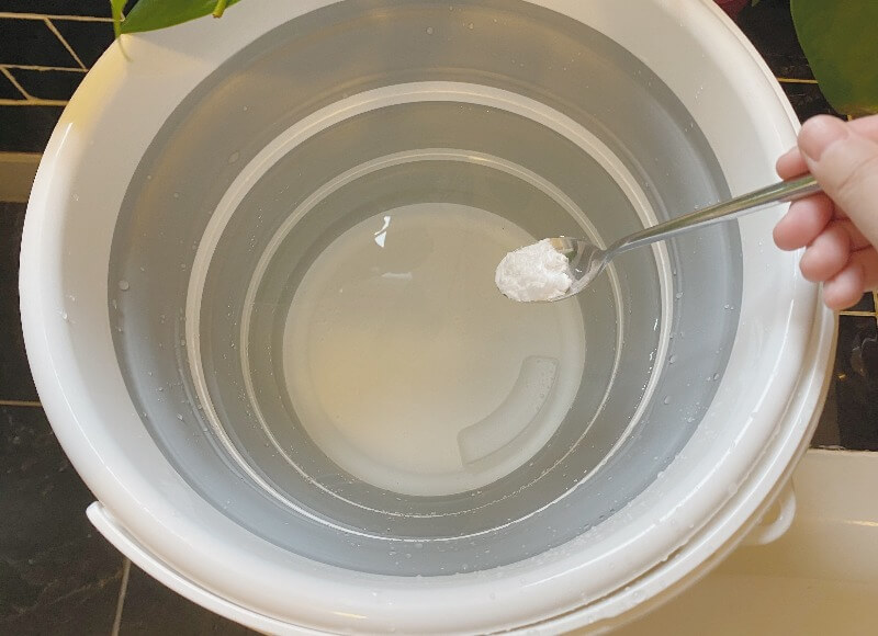 重曹足湯 やり方